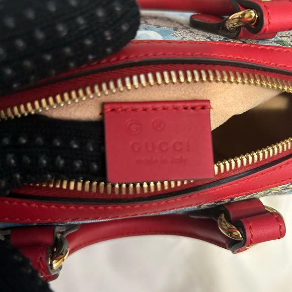 GUCCI Supreme Blooms Mini Boston Bag - Picture 9 of 9